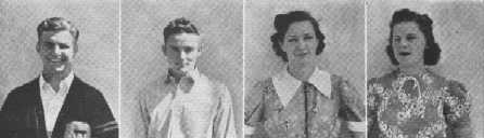 1939 Student Body Officers 